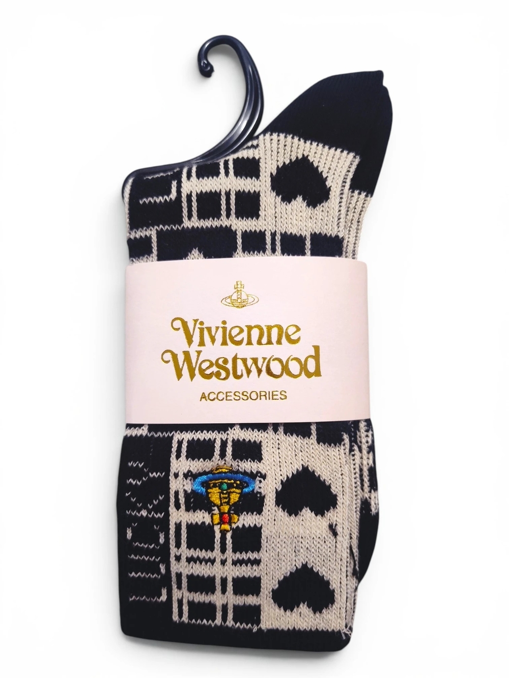 🆕️ 4 pairs Vivienne Westwood Mid-Calf Socks Size Medium - Picture 4 of 9